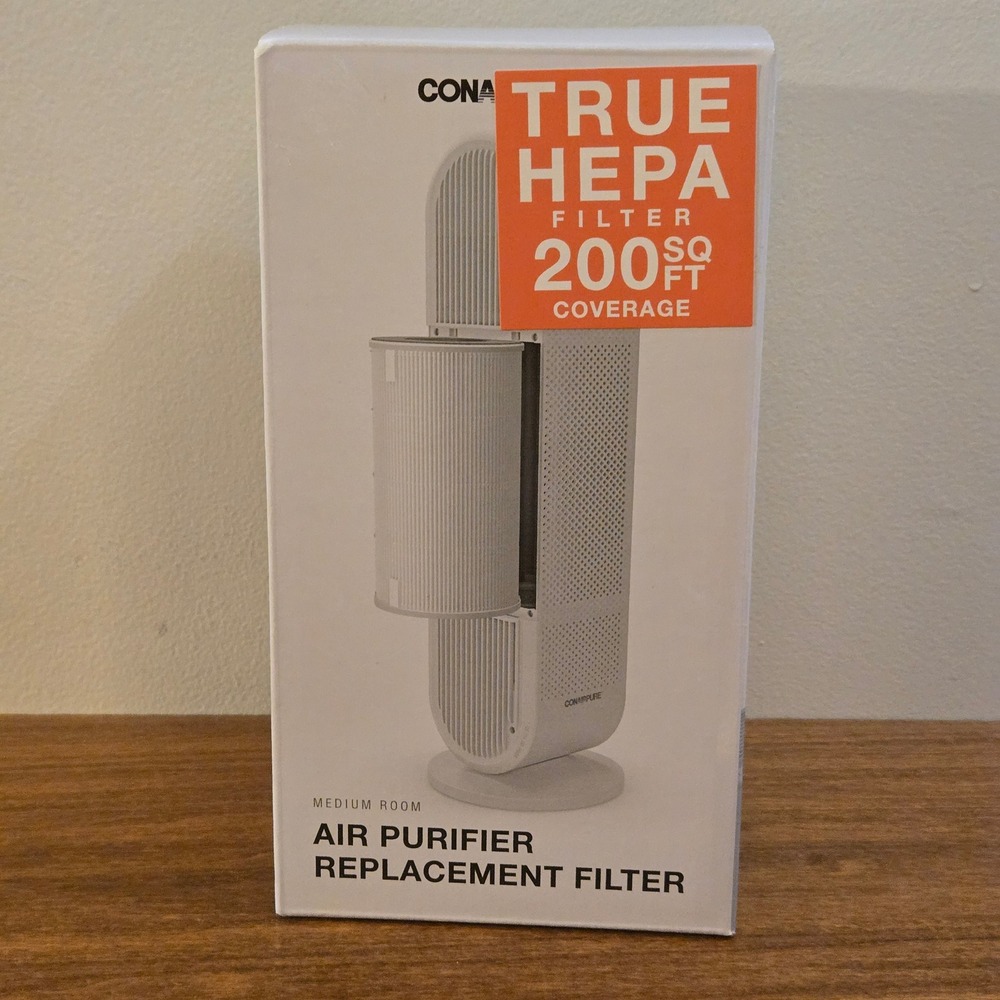 ConairPure True HEPA Air Purifier Replacement Filter Medium Room 200sqft APRP04